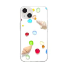 かわいいやの海の思い出　2 Soft Clear Smartphone Case