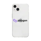 Web3 ShopのPolygon ソフトクリアスマホケース