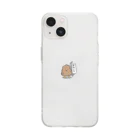 kobu-tanのうんちちゃんまん Soft Clear Smartphone Case