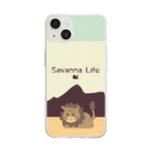 バーチャルねこ屋のSavanna Life ソフトクリアスマホケース