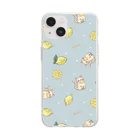 mimariのlemon  Soft Clear Smartphone Case