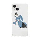 keeeeeep smilingのビューティー選手権　#かみぐせ絶好調 Soft Clear Smartphone Case