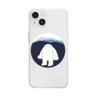 しっとりの山としっとり Soft Clear Smartphone Case