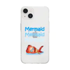 ウッチー組のマーメイド金魚・憂い Soft Clear Smartphone Case