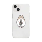 けちゃっぷごはんのお店のハムちゃん(カラー) Soft Clear Smartphone Case