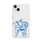 Hiromi🎨のアラスカンマラミュート Soft Clear Smartphone Case