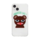 LAUGHTER  LIFE !のGOOD  BOY ! Soft Clear Smartphone Case