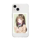 yanchikiのオリキャラグッズ店の林原　かすみ Soft Clear Smartphone Case