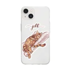 N-huluのジルちゃん Soft Clear Smartphone Case