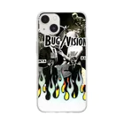 BUG/VISIONマートのBUG/ VISION 1stフライヤーiphoneケース ソフトクリアスマホケース