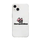 CherrypeachBoys [二階堂]のLipchan playing game ver Logo入り Soft Clear Smartphone Case