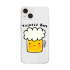 DO-DEMO FactoryのBeer01 Soft Clear Smartphone Case