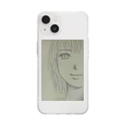 うさみみツインズᕱ⑅ᕱ .｡ഒの刹那なワタシ Soft Clear Smartphone Case