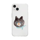 ATELIER JUNKのバンダナ Soft Clear Smartphone Case