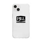 PJLLのPJLL SIMPLE LOGO B Soft Clear Smartphone Case