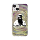 はだかのとくいてんのBE HERE NOW Soft Clear Smartphone Case