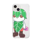 satetu2022のモッチくん Soft Clear Smartphone Case