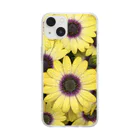 N-Photography のYellow Flowers 1 Soft Clear Smartphone Case