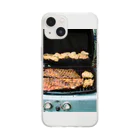 thatoneusernameのアメリカンBBQ Soft Clear Smartphone Case