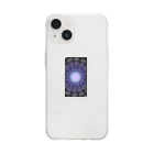 Portalのフラワー Soft Clear Smartphone Case