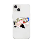 ぱてごらすのらーめん女子 Soft Clear Smartphone Case