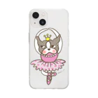 GORGO♡のゴルゴ♡バレリーナ Soft Clear Smartphone Case