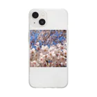 DayaKayaのいつでもどこでも桜爛漫 Soft Clear Smartphone Case