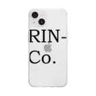 konkonkunのRIN-Co. ブランド Soft Clear Smartphone Case