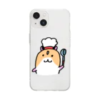 しもむらちべそのくっきんぐおこめちゃん Soft Clear Smartphone Case