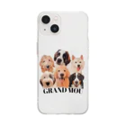 GRAND MOU《ぐらんむー》のnew GRAND MOU《ぐらんむー》 Soft Clear Smartphone Case