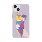 fu-ko_2311のジェラートの妖精さん Soft Clear Smartphone Case