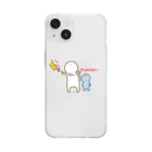 豆もやしのtodoke Soft Clear Smartphone Case