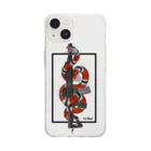 ごるのKing Snake Soft Clear Smartphone Case