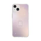 November9のLea（レア）_パープル Soft Clear Smartphone Case