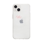 mooのLOVE Soft Clear Smartphone Case