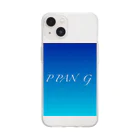 PPANG(ピーパンジー)のコバルトブルー[PPANG] Soft Clear Smartphone Case