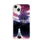 カプラのサーチライト Soft Clear Smartphone Case