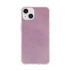 kiki25のアメジスト Soft Clear Smartphone Case