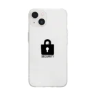 MUDA NA ICONのSECURITY Soft Clear Smartphone Case