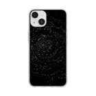 Dot .Dot.の"Dot .Dot."#010　Cyclone Soft Clear Smartphone Case