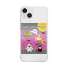 かいほう屋のHappy Halloween大集合 Soft Clear Smartphone Case