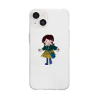 Weed(仮)の女の子 Soft Clear Smartphone Case