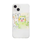 おにくちゃんのサムサワカサ Soft Clear Smartphone Case