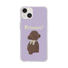 月根モコのPrincess？ (花なし) Soft Clear Smartphone Case