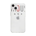 ぎのうし群のぎのうし群”G style 　◆GINOUSI”070 Soft Clear Smartphone Case