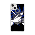 B.B(ビービー):ナイトメイトのanimal:THE SHARK Soft Clear Smartphone Case