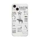 KAWAGOE GRAPHICSのHORSERACING GRAPHICS Soft Clear Smartphone Case