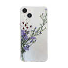 NAOTO117のFlower ら・い・ふ Soft Clear Smartphone Case