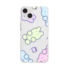 soratoのグミたち/パステル Soft Clear Smartphone Case