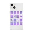 【公式】JELLY WONDERLAND【ショップ】のジェリートランプ Soft Clear Smartphone Case